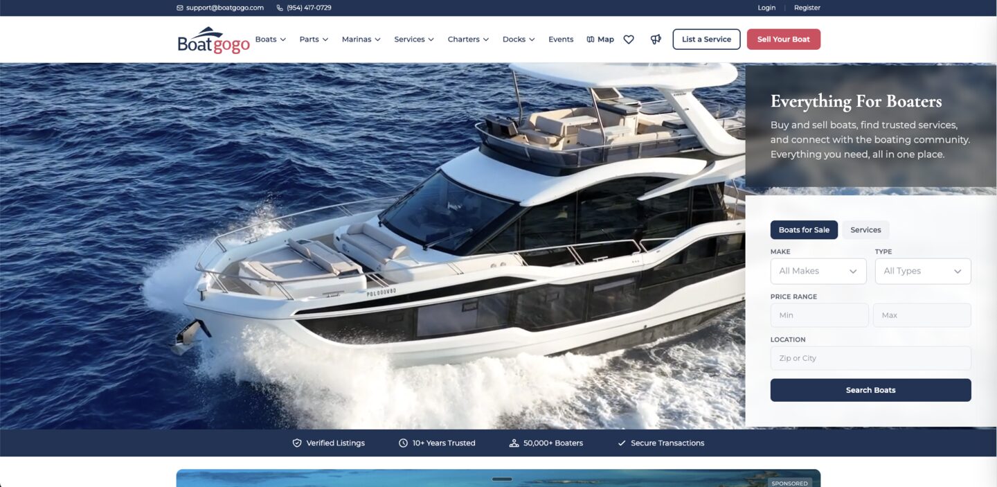 BoatGoGo boating marketplace